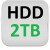 Výmena za 2TB HDD +65,00€
